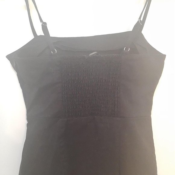 Black Forever 21 Dress w/Elastic Back and Zipper - Picture 3 of 3